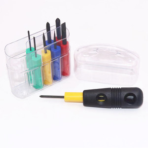 Customized Manual <b>Screwdriver</b> <b>Set</b> With S2 Bits 8 In 1 Multi Functional Mini Repair Tool Kit For Irregular Shapes - Product Image 3