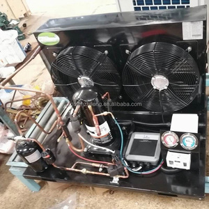Unidad de Condensación Refrigerada por Aire de 3 Toneladas con Compresor Semi-Hermético, Motor y Bomba para Almacenamiento en Cámaras Frigoríficas - Product Image 5