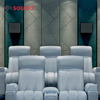 Panneaux Acoustiques Standard Européen Panneau Acoustique Maisons Préfabriquées Tuiles Murales Décoratives Panneau Acoustique Absorbant le Son