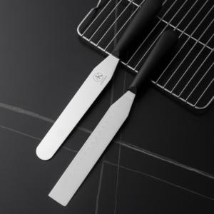 Espátula Profesional para Pasteles AKOKO de Acero Inoxidable, Apta para Alimentos, Alisadora de Crema y Glaseado, Herramienta de Repostería para Decoración de Pasteles, Uso en Panadería - Product Image 2