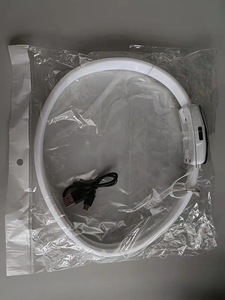 Độ sáng cao ABS + PVS LED thay đổi màu sắc thân thiện với môi in vật nuôi cổ áo thanh lịch phát hành nhanh chóng phát sáng chó cổ áo phong cách hoạt hình - Product Image 6