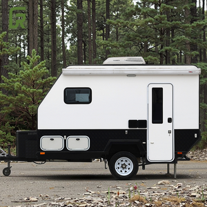 Conveniente Eficiente Mini Caravana Remolques de viaje híbridos Suspensión independiente todoterreno para acampar al aire libre Función móvil - Product Image 6