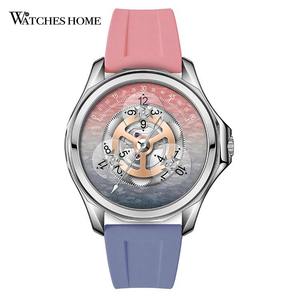 นาฬิกาข้อมืออัตโนมัติ Starwheel Wandering Hour หน้าปัด Guilloche สั่งทำโลโก้ได้ กระจกแซฟไฟร์ ตัวล็อคแบบพับได้ ตัวเรือนสแตนเลสสตีล - Product Image 4