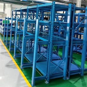 Estante de molde <span class=keywords><strong>Industrial</strong></span> de 2-6 capas con polipasto Estante de herramientas personalizado con cajones Capacidad de estante de molde de acero 500-1000KG - Product Image 1