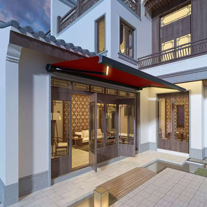 Toldo retráctil eléctrico automático impermeable para exteriores, toldo para terraza, balcón, tipo caja completa plegable - Product Image 2