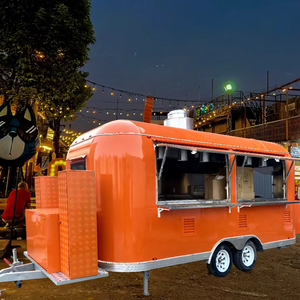 Carrito <span class=keywords><strong>de</strong></span> Venta Móvil Pequeño <span class=keywords><strong>de</strong></span> Acero Inoxidable para Hot Dogs y Helados, con Flujo <span class=keywords><strong>de</strong></span> Aire Rápido, para Venta <span class=keywords><strong>de</strong></span> Comida Rápida en Restaurantes, Remolques y Camiones - Product Image 5