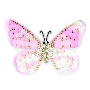 Patch brodé thermocollant personnalisé en gros pour vêtements, patchs brodés à sequins sur mesure - Product Image 6