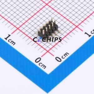 A100US-WS05P Pin Header SMD,P=1mm Connector ( Pin Structure: 2x5P )( Pitch: 1mm )( Row Spacing: 1mm ) - Product Image 1