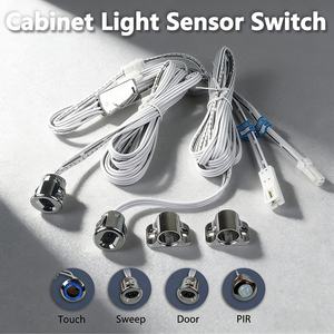 Interruptor con Sensor <span class=keywords><strong>de</strong></span> Movimiento IKSLED DuPont PIR, Encendido/Apagado Automático, Control <span class=keywords><strong>de</strong></span> Luz para <span class=keywords><strong>Armario</strong></span>, Interruptor Táctil/<span class=keywords><strong>Mano</strong></span>/Movimiento <span class=keywords><strong>de</strong></span> Puerta, Regulable - Product Image 1