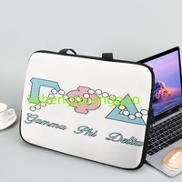 Sac d'ordinateur portable multi-tailles à prix abordable Phi Beta Sigma, idéal pour le bureau, fournitures de bureau, thème sororité, personnalisable