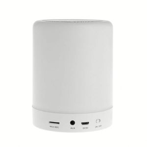 Haut-parleur intelligent portable sans fil Bluetooth avec lumière LED colorée tactile, 7 couleurs réglables, lumière de nuit - Product Image 5