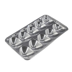 Scatola per Uova Rettangolare in Plastica <span class=keywords><strong>PET</strong></span> di Qualità Superiore, Resistente alle Basse Temperature, per Spedizioni e Traslochi, Personalizzabile - Product Image 1