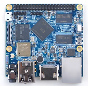 Carte de développement NanoPi M1 Plus Allwinner H3 512 Mo/1 Go de RAM Ethernet 10/100M Intelligence artificielle/Apprentissage automatique - Product Image 1