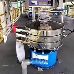 เครื่องคัดแยกผงแบบสั่นสะเทือนสำหรับผงคาร์บอนสตีล ผงเซรามิกสำหรับงานอุตสาหกรรม ผงซิลิคอนคาร์ไบด์ และทราย - Product Image 2