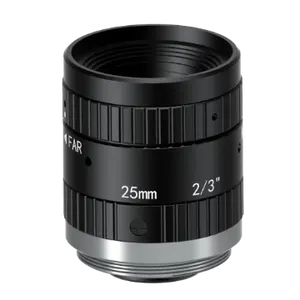 MVL-MF2518M-5MPE makine görüş lensi endüstriyel FA 5 megapiksel 2/3 "25mm manuel Iris c-mount Lens