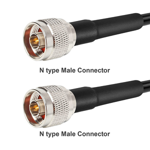 N Nam để N nam mất thấp lmr240 mở rộng cáp đồng trục cho 3G 4G 5G 6G LTE ADS-B ham GPS Wifi RF đài phát thanh để Antenna - Product Image 2