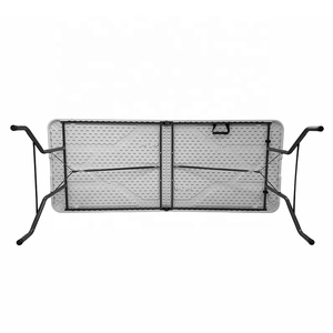 Popular Modern White HDPE <strong>Plastic</strong> <strong>Patio</strong> Garden Foldable <strong>Table</strong> - Product Image 2