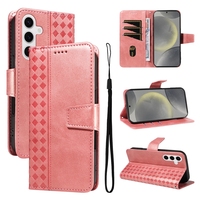 Étui portefeuille en cuir avec diamants pour Samsung Galaxy S26 Pro Edge S25 Plus S24 Ultra S23 FE A06 A36 A26 A16 A56 A55 A35 A15 Flip Cover
