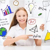 Mini tableau blanc double face pour enfants Petit tableau effaçable à sec pour fournitures scolaires Accessoire interactif pour la salle de classe