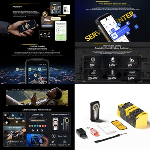 Ulefone Armor Mini 20 Pro Telefono Rugged Android 14 da 4.7 Pollici 8GB+256GB IP68/IP69K MediaTek Dimensity 6300 NFC OTG LTE <span class=keywords><strong>Cellulare</strong></span> - Product Image 6