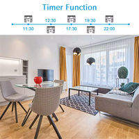 Interruptor Táctil Inteligente Personalizado con Firmware Tasmota ESP32 para WiFi, Reajuste, Reingeniería, Interruptor Pequeño para Cortinas y Luces