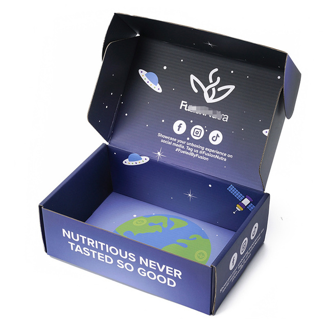 Eco-friendly  Corrugated Mailer Box with  Custom logo and Reinforced Design for Small Business Delivery and Premium Shipping