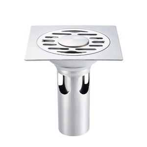 Drenaje de suelo antiolor de acero inoxidable YOTO, sellado, óxido oculto, balcón <span class=keywords><strong>Industrial</strong></span>, desagüe de suelo cuadrado, accesorios de baño - Product Image 2