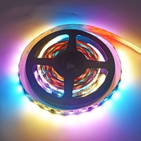 Bande LED numérique RGBW adressable SPI WS2814, bande programmable de couleur de rêve, bande adressable, lumière de pixel intelligente