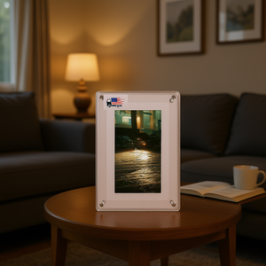 Marco de Fotos Digital Dragon Touch de 7 Pulgadas con Pantalla IPS, Marco Acrílico, Reproducción Automática, MP4, USB, Memoria de 2GB, Batería de 1500mAh - Product Image 2