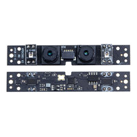 Kamera Dinamis Lensa Ganda Sudut Lebar Modul Kamera USB Modul Kamera Penglihatan Malam untuk Webcam PC