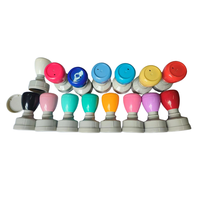 Usine en gros coloré éducation école prix récompense commentaires mousse caoutchouc Flash timbre HA rond 30mm Flash timbre