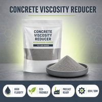 Poudre de microsphères d'ash volatil premium, réducteur de viscosité pour béton, pour la production en usine de béton préfabriqué et l'utilisation en coulage