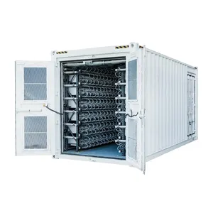 Système de conversion de puissance 200Kwh / 100Kw 10ft Ess Conteneur de batterie Système solaire avec système de stockage par batterie