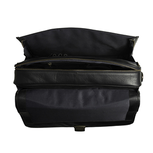 Bolso de cuero para portátil fabricado en India para viajes de oficina corporativa con amplio espacio de almacenamiento y transporte cómodo al mejor precio - Product Image 4