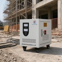 Transformateur d'isolement triphasé de type sec 10 kVA 20 kVA 30 kVA 380 V vers 220 V avec bobine en cuivre pur, convertisseur élévateur de tension