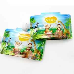 Túi Đựng Thức Ăn Trẻ Em Không Chứa BPA In Tùy Chỉnh Có Khóa Kéo Đôi - Product Image 3