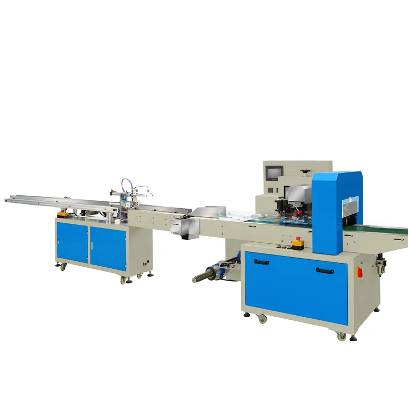 Single/Double row paper/plastic cup counting packaging machine automatic high speed professional factory equipment