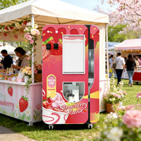 Máquina Expendedora de Helados para Agencias y Revendedores, Máquina Comercial Automática de Helado Suave para el Mercado Local y Ventas a Distribuidores