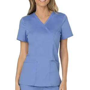 Nouvelle tenue médicale unisexe en coton mélangé tricoté, taille XXS, pour hôpital, soins infirmiers et usage médical - Product Image 5