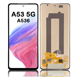 Écran Super AMOLED <span class=keywords><strong>A53</strong></span> 5G avec cadre pour Samsung <span class=keywords><strong>Galaxy</strong></span> A54 5G A546 A546B A546U Écran LCD de remplacement tactile - Product Image 1