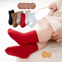 Nouvelles chaussettes respirantes pour bébés et tout-petits Printemps/Automne et Hiver 2026 – Célébrations du premier mois et du premier anniversaire – Style britannique