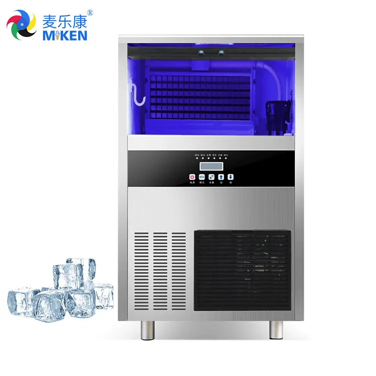 Alta produzione all'ingrosso commerciale della macchina del cubetto di ghiaccio di vendita calda 50kg di MK-50 di buona qualità 220v/50hz