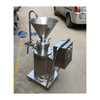 Broyeur colloïdal vertical industriel pour beurre de cacahuète avec moteur, pour la transformation des légumes et la production de snacks, en acier inoxydable SUS304, puissance 2,2-22 kW