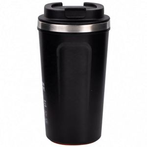 Taza de Café de Acero Inoxidable Aislada, Antiderrames, con Succión Mágica - Product Image 1