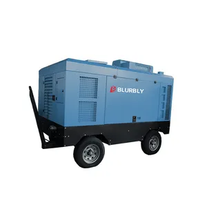 Adaptabilidade ambiental alta 132KW Cummins poder compressores de ar móveis do reboque diesel do motor do caminhão