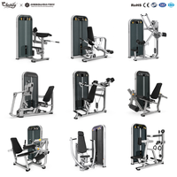 Centre de remise en forme d'hôtel moderne, équipement de remise en forme commercial, package complet, machine cardio, machine de musculation, solution clé en main pour salle de sport