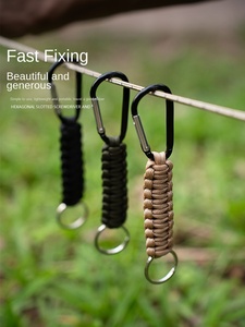 Trọng Lượng Nhẹ Bảy Lõi PP Móc Chìa Khóa Tay Dệt Cho Paracord Sợi Dây Thừng Cho Sự Sống Còn Ngoài Trời Cho Leo Núi Cắm Trại Dã ngoại - Product Image 4