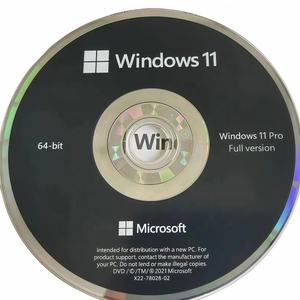 Win 11 Pro DVD COA con Etiqueta, Paquete Completo, Clave de Licencia, Activación en Línea, Garantía de 12 Meses, <span class=keywords><strong>Win11</strong></span> Pro CD OEM DSP en Stock - Product Image 1
