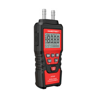 Manómetro Digital Diferencial Portátil HABOTEST HT636, Medidor de Presión de Aire, Detector de Flujo de Aire, Protección IP55, 0.2%, 1 Año de Garantía