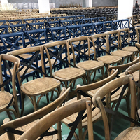 Chaises de salle à manger empilables en bois massif de haute qualité pour hôtel, restaurant, mariage, banquet, cuisine